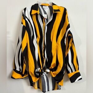 NWT!! Women Long Sleeve Blouse, size: L